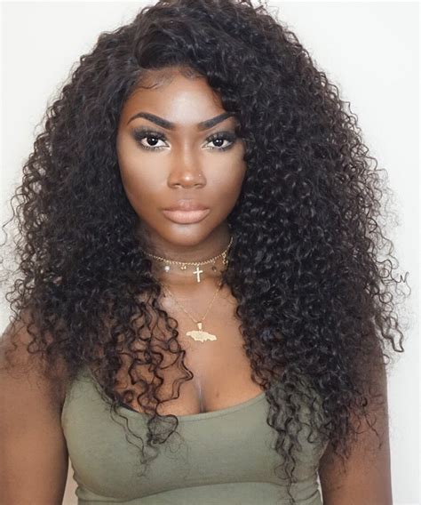 Sale 14inch 150 Density Deep Curly Lace Front Human Hair Wigs Medium