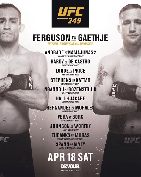 Latest ufc vegas 38 fight card, espn+ lineup. How the UFC 249 Fight Card looked Before and After ...