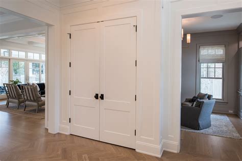 Custom Wood Interior Doors Paint Grade Custom Interior Double Doors