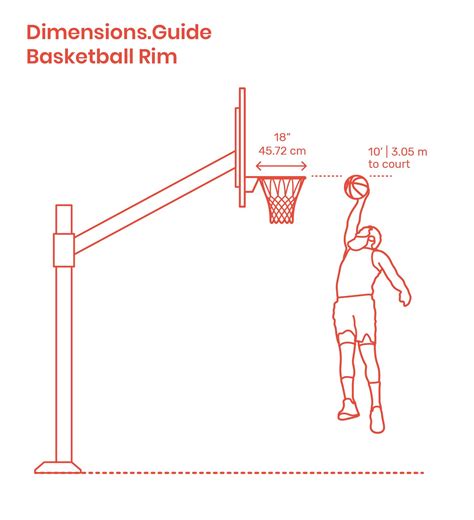 How Tall Is The Basketball Hoop In The Nba