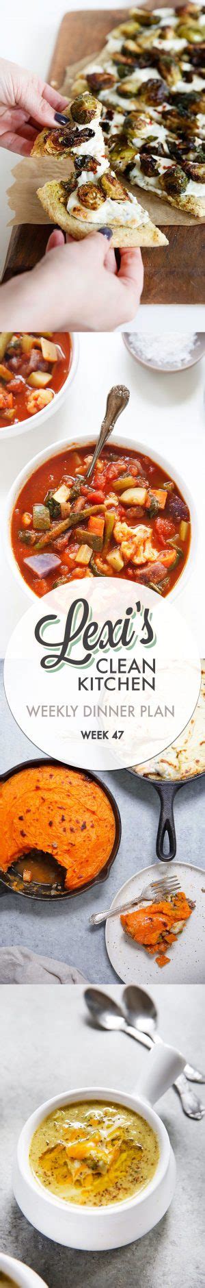 Lexis Clean Kitchen Lexis Weekly Dinner Plan Week 47