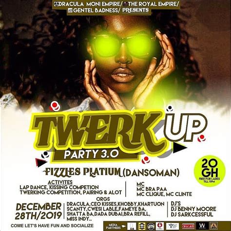 Twerk Up Party Tickets Accra — Egotickets