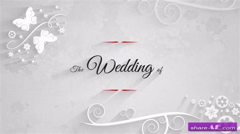 Video ini dibuat melalui program adobe after effect cc2017. Traditional Wedding Pack - After Effects Templates (Motion ...