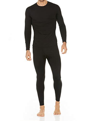 Thermajohn Mens Ultra Soft Thermal Underwear Long Johns Set With