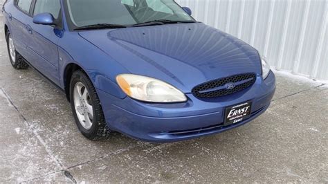2003 Ford Taurus Ses Blue T860610 Youtube