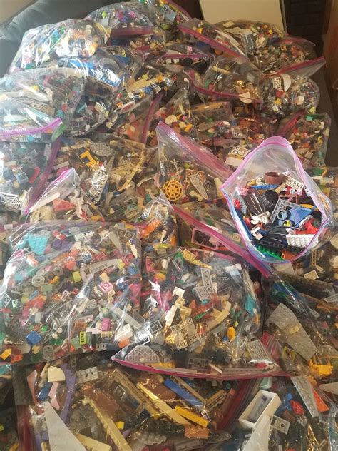 5000 Piece Lego Lot Huge Bulk Brick Random Grab Bag Over 10 Etsy