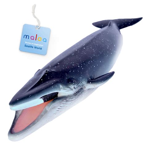 1 X Raw Customer Returns Maloa Fin Whale Figure Hand Painted Ebook La
