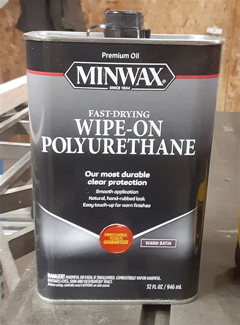 Minwax Wipe On Polyurethane Woodworking Talk