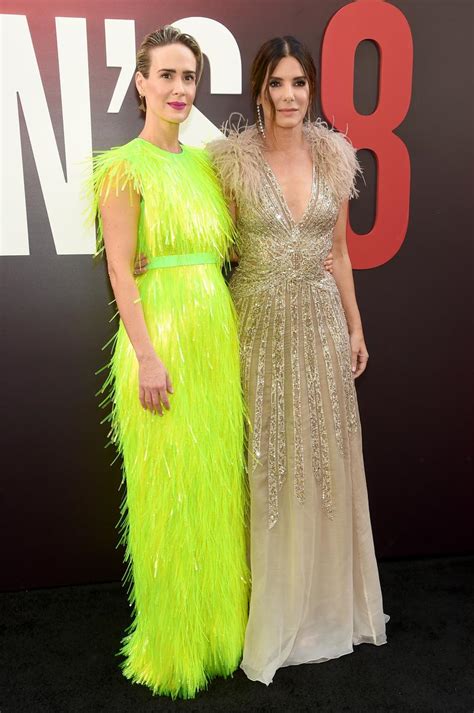 The Oceans 8 Premiere Red Carpet Naked Dresses Neon And One Epic