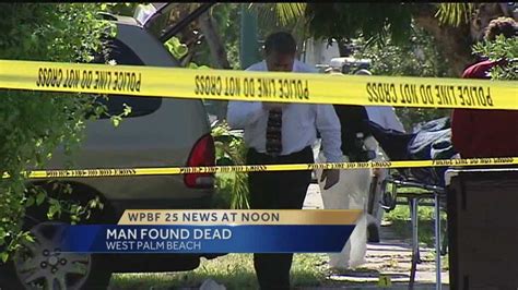Man Found Dead In West Palm Beach