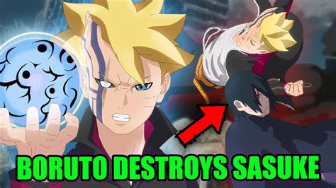 Boruto Destroys Sasukes Rinnegan Narutos Tragic Loss Vs Isshiki