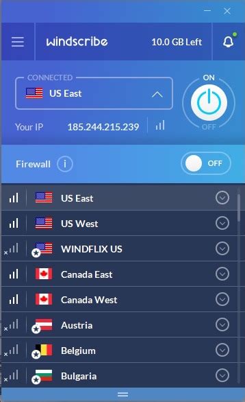 Windscribe Free Vpn Full Review And Benchmarks Toms Guide
