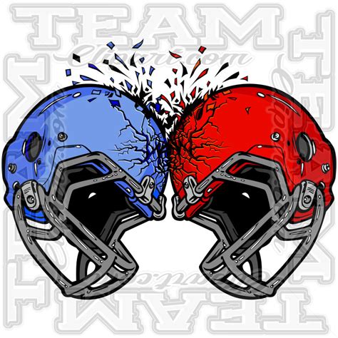 Football Helmets Clipart Vector Football Image Eps 