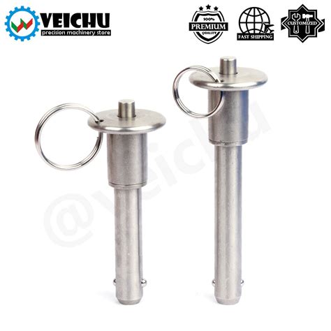 Vcn110 1pcs Quick Release Pin All Stainless Steel Locating Pins Springs