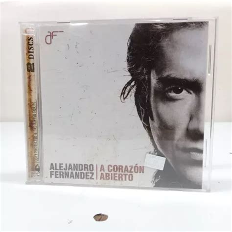 2 Cds A Corazón Abierto Alejandro Fernández Sony Music Mercadolibre