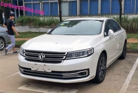 Spy Shots Dongfeng Number Sedan Is Naked In China