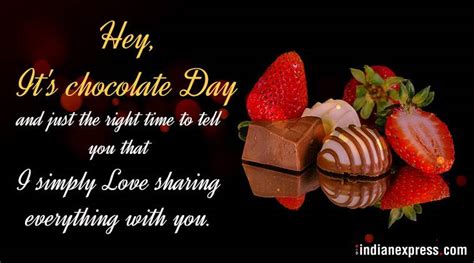And there is a day celebrated around these delectable. Happy Chocolate Day 2018: Wishes, Images, Best Quotes ...