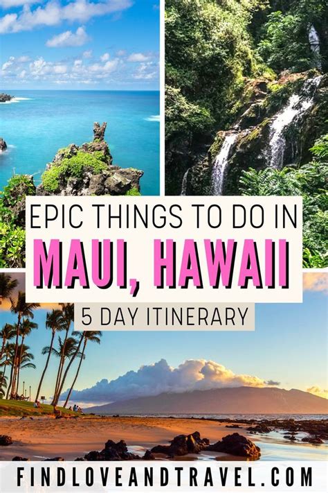 Epic 5 Days In Maui Hawaii Itinerary How To Plan The Perfect Maui Trip