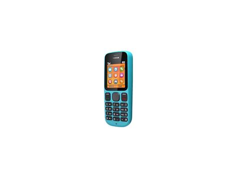 Nokia 100 Unlocked Gsm Dual Band Cell Phone 18 Blue