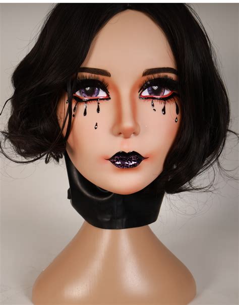 Delilah The Furgie Female Doll Mask Gothic Makeup Inthemask By Molis