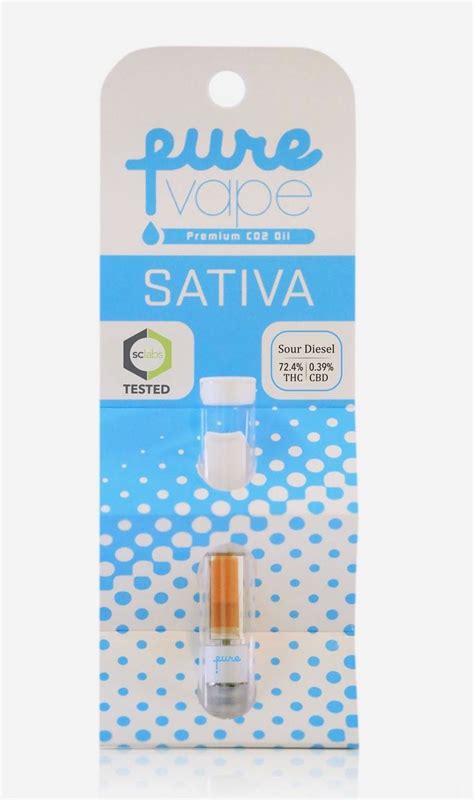 Sour Diesel Pure Vape Cartridge Hybrid Cannabis Cartridges Potvalet