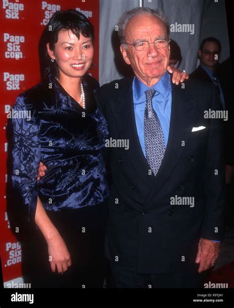 Rupert Murdoch And Wife Wendy Deng 2000 Photo By John Barrettphotolink