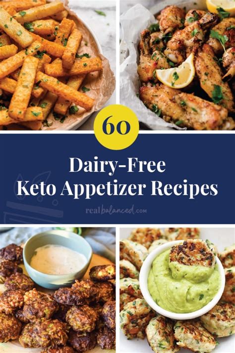 It is possible to cook without a personal chef! 60 Dairy-Free Keto Appetizers