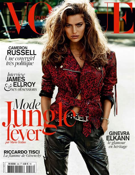 Cameron Russell Vogue Magazine Paris April 2014 Issue