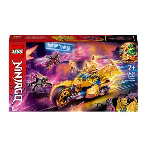 Lego Ninjago Jays Golden Dragon Motorbike Building Kit 71768