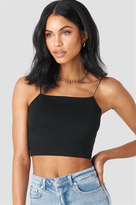 Bandeau Top Black Na