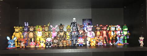 My Whole Fnaf Collection At The Moment Rfivenightsatfreddys