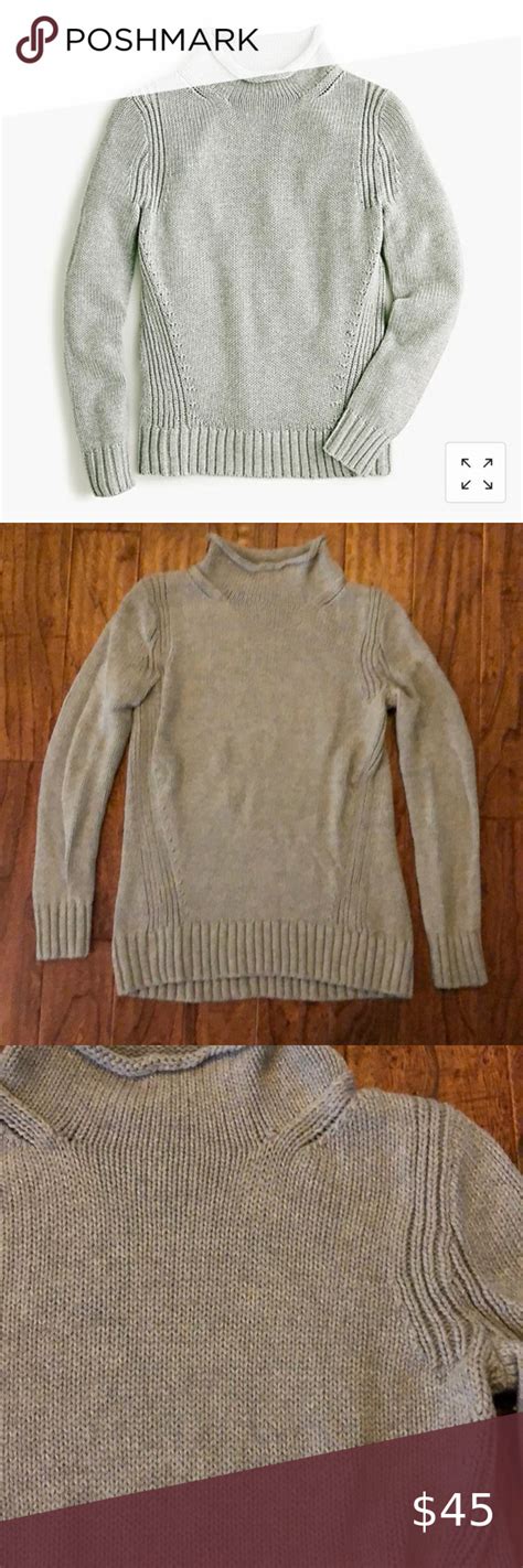 J Crew 1988 Rollneck Sweater In Cotton Sweaters Roll Neck Sweater