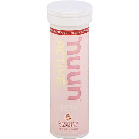 Nuun Hydration Sport Tablets Strawberry Lemonade Shop Value Foods