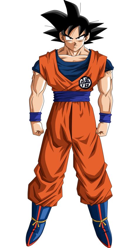 Goku Normal By Anghelynaedition On Deviantart 17f