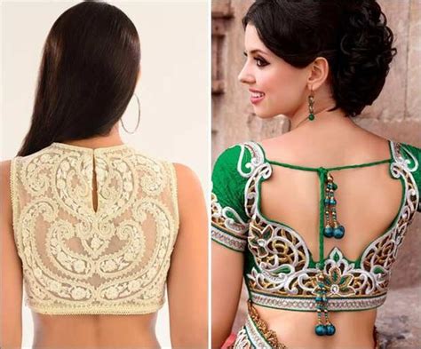 Backless Blouses With Low Naval Sarees Notches Up Beauty And Sex Appeal