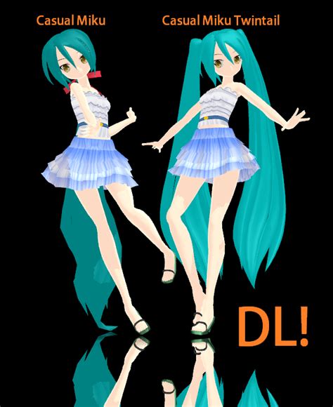 Mmd Animasa Casual Mikudl By Angel Melody35 On Deviantart