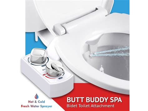Butt Buddy Spa Bidet Toilet Seat Attachment And Fresh Water Sprayer Cool And Warm Temperature