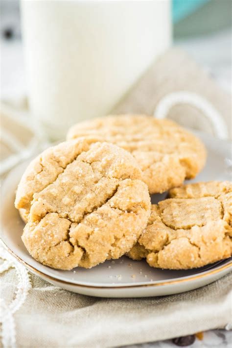 Homemade Peanut Butter Cookies Recipe Perfectly Soft And Chewy