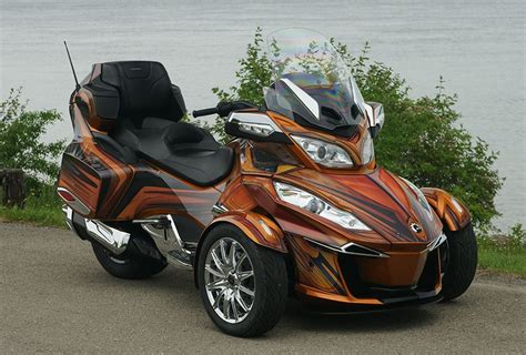 Custom Can Am Spyder Rt Graphics Kits Can Am Spyder Trike Motorcycle