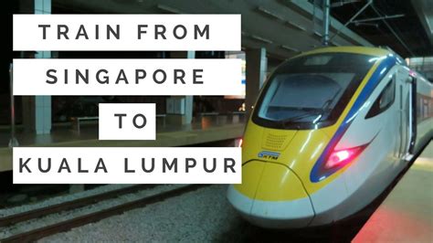 It costs a little more than the bus, but reviewers do state that the train journey is usually nicer and more comfortable than. How To Take Train From 🇸🇬 Singapore (Woodlands) to ...