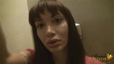 Mariana Cordoba In A Public Restroom Zb Porn