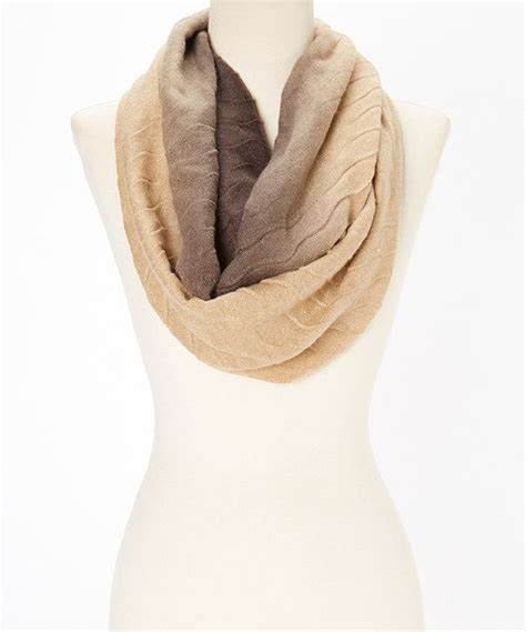 Look At This Black And Cream Ombré Infinity Scarf On Zulily Today