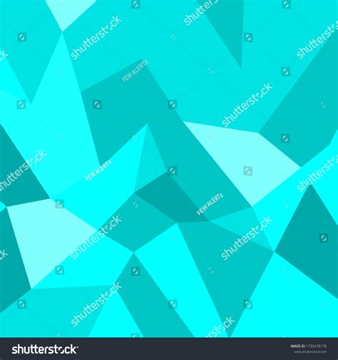 Blue Polygonal Mosaic Background Vector Illustration Stock Vector