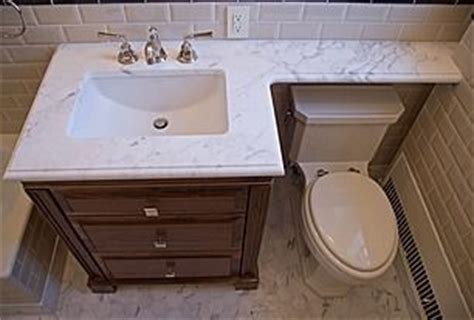 Extend the counter over the toilet. Narrow counter over toilet tank | (Small) Guest bathroom ...