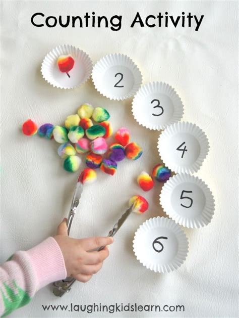 Simple Counting Activity For Children Toddler Math Preschool