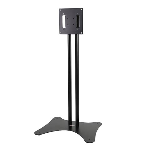 Peerless Ss Series Dual Pole Floor Stand For 32 65 Inch Screens Black