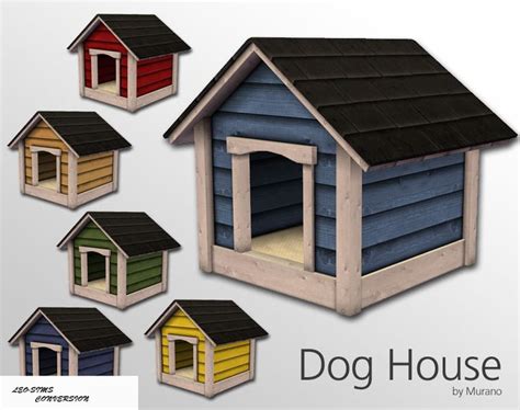 Cc For Sims 4 Dog House Deco Sims 4 Pets Mod Sims Pets Sims 4 Pets