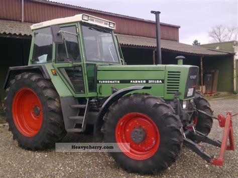Fendt 311 lsa & kverneland. Fendt Farmer 311 LSA TURBOMAT 1989 Agricultural Tractor ...