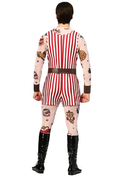 Vintage Strongman Costume For Men