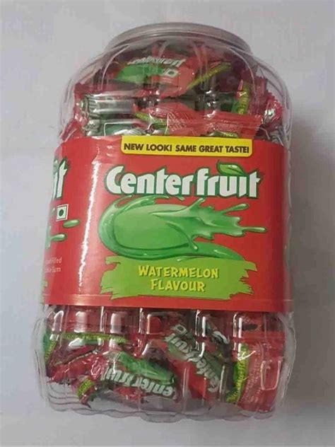 Chewing Gums Round Center Fruit Watermelon Flavored Packaging Type